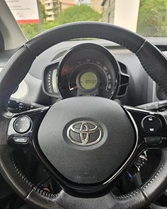 Toyota Aygo cena 34900 przebieg: 105550, rok produkcji 2019 z Żory małe 67